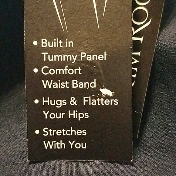 Kim Rogers Plus Size Millennium Navy Ankle Pants - Picture 10 of 10